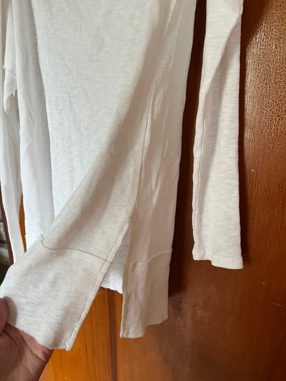 We The Free White Off-Shoulder Lightweight Tunic - Picture 4 of 4